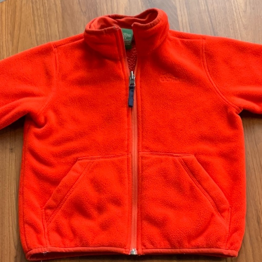 LL Bean fleece toddler jacket!